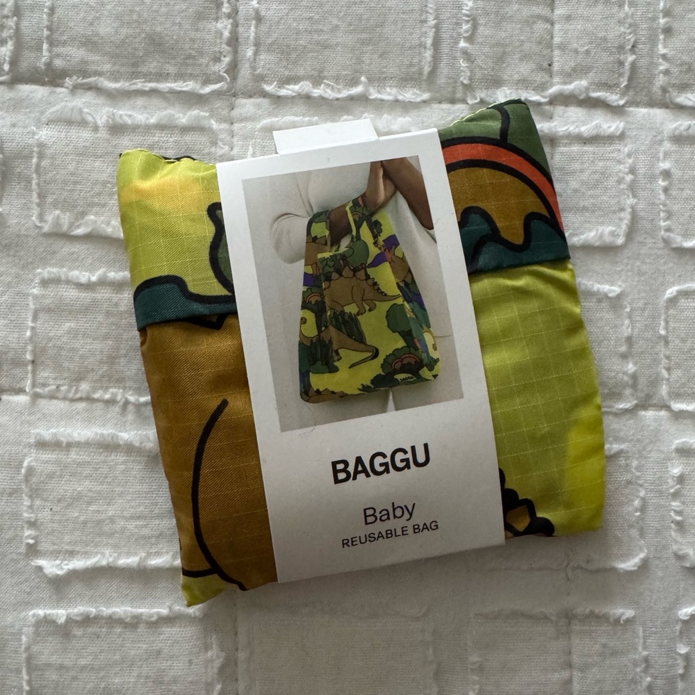 NEW 2020 BAGGU Baby Reusable Bag - Dino Dinosaurs
